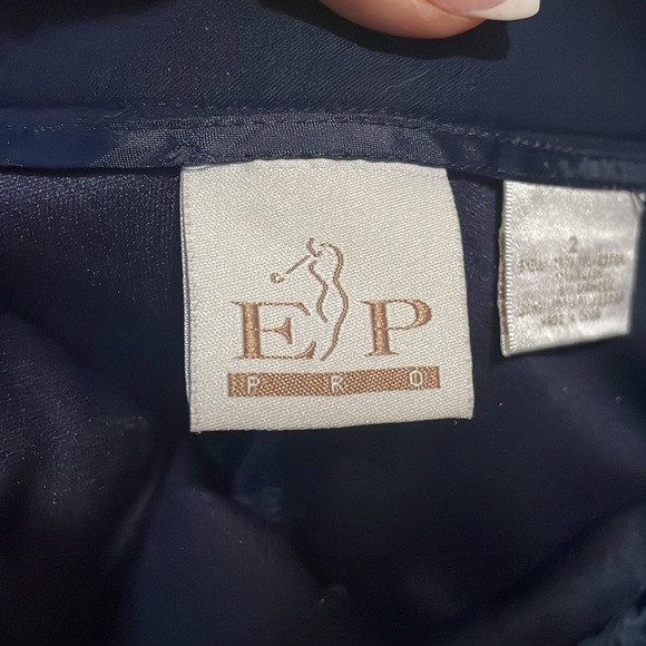 EP Pro Golf Skort Navy Mini skirt Attached shorts Size 2 Performance Tennis - Picture 4 of 10